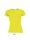 SOL'S raglános Női rövid ujjú sport póló SO01159, Neon Yellow-M