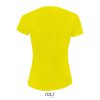 SOL'S raglános Női rövid ujjú sport póló SO01159, Neon Yellow-M