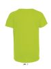 SOL'S SPORTY raglán ujjú kereknyakú gyerek sportpóló SO01166, Neon Green-10A