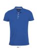 SOL'S férfi rövid ujjú galléros sport póló SO01180, Royal Blue-L