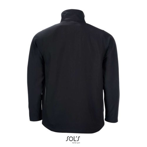 SOL'S RACE férfi softshell dzseki SO01195, Black-3XL