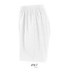 SOL'S férfi sport rövidnadrág SO01221, White-L