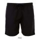 SOL'S férfi úszónadrág, short SO01689, Black-S