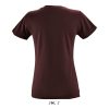 SOL'S REGENT Női kereknyakú rövid ujjú pamut póló SO01825, Burgundy-2XL