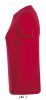 SOL'S REGENT Női kereknyakú rövid ujjú pamut póló SO01825, Red-XL