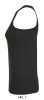 SOL'S JUSTIN Női sporthátú trikó  SO01826, Deep Black-XL
