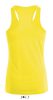 SOL'S JUSTIN Női sporthátú trikó  SO01826, Lemon-M