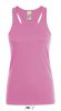 SOL'S JUSTIN Női sporthátú trikó  SO01826, Orchid Pink-XL