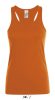 SOL'S JUSTIN Női sporthátú trikó  SO01826, Orange-XL
