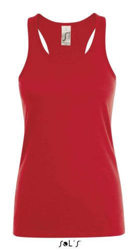 SOL'S JUSTIN Női sporthátú trikó  SO01826, Red-L