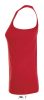 SOL'S JUSTIN Női sporthátú trikó  SO01826, Red-L