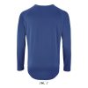 SOL'S hosszú ujjú férfi sport póló SO02071, Royal Blue-2XL