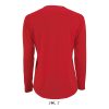 SOL'S Női hosszú ujjú sport póló SO02072, Red-2XL