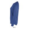 SOL'S Női hosszú ujjú sport póló SO02072, Royal Blue-XS