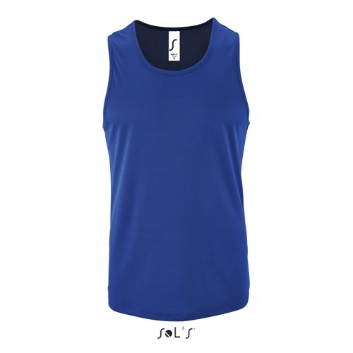 SOL'S férfi ujjatlan sport trikó SO02073, Royal Blue-2XL