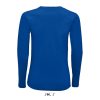 SOL'S IMPERIAL Női hosszú ujjú környakas pamut póló SO02075, Royal Blue-L