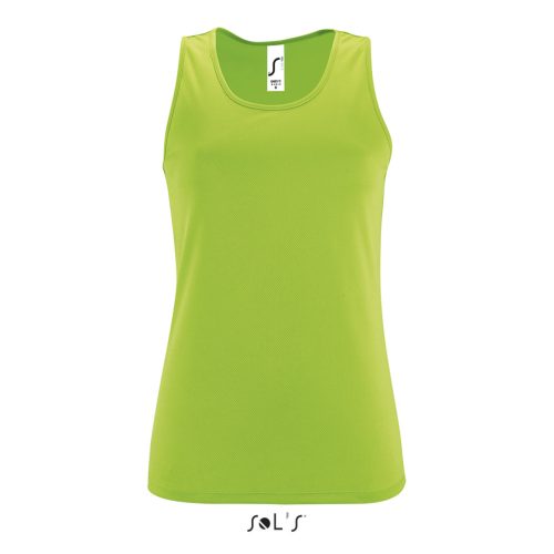 SOL'S ujjatlan Női sport trikó SO02117, Neon Green-2XL