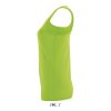 SOL'S ujjatlan Női sport trikó SO02117, Neon Green-2XL