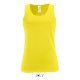 SOL'S ujjatlan Női sport trikó SO02117, Neon Yellow-L
