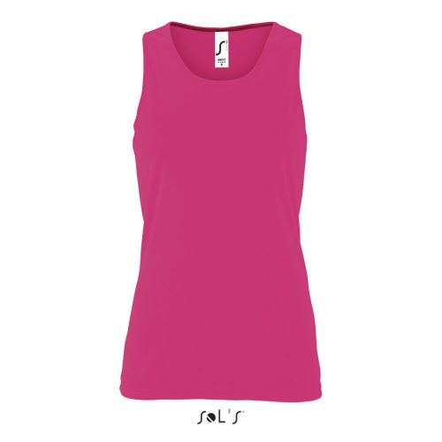 SOL'S ujjatlan Női sport trikó SO02117, Neon Pink 2-2XL