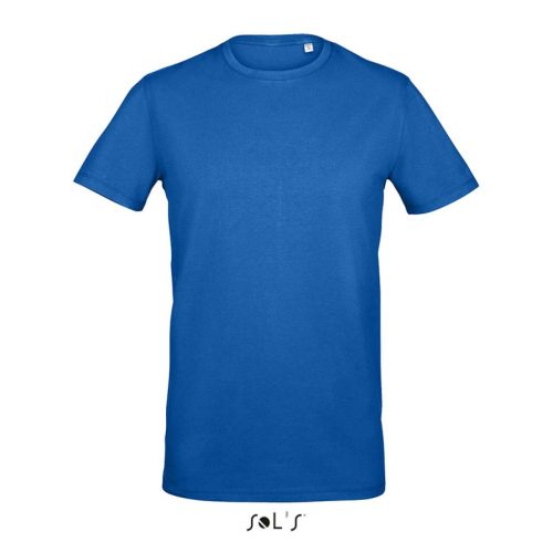 SOL'S MILLENIUM férfi sztreccs póló, kereknyakú rövid ujjú SO02945, Royal Blue-2XL