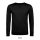 SOL'S férfi környakas pulóver SO02990, Black-L