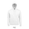 SOL'S unisex kapucnis pulóver SO02991, White-2XL