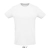 SOL'S rövid ujjú unisex sport póló SO02995, White-S