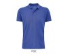 SOL'S PLANET organikus férfi rövid ujjú galléros póló SO03566, Royal Blue-2XL