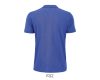 SOL'S PLANET organikus férfi rövid ujjú galléros póló SO03566, Royal Blue-2XL