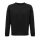 SOL'S  organikus unisex környakas pulóver SO03567, Black-2XL