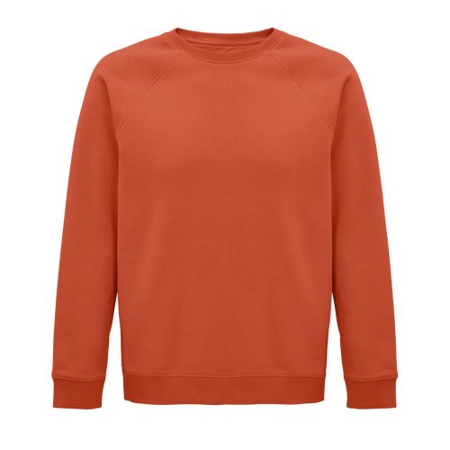 SOL'S  organikus unisex környakas pulóver SO03567, Burnt Orange-2XL