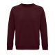 SOL'S  organikus unisex környakas pulóver SO03567, Burgundy-S