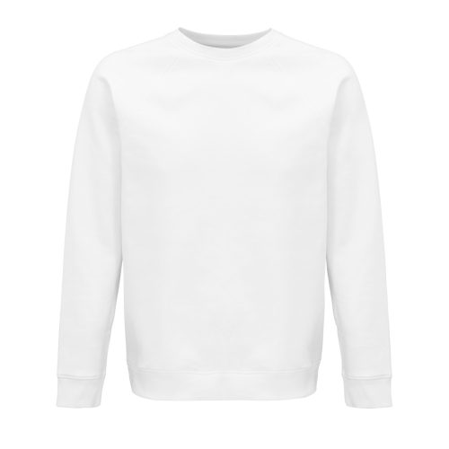 SOL'S  organikus unisex környakas pulóver SO03567, White-S