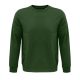 SOL'S  organikus környakas pulóver frottír béléssel SO03574, Bottle Green-2XL