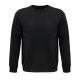 SOL'S  organikus környakas pulóver frottír béléssel SO03574, Black-2XL