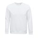 SOL'S  organikus környakas pulóver frottír béléssel SO03574, White-2XL