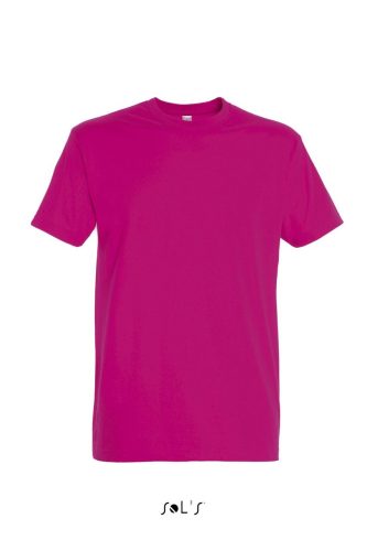 SOL'S CRUSADER  férfi környakas rövid ujjú póló organikus pamutból SO03582, Fuchsia-2XL