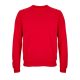 SOL'S  unisex környakas pulóver SO03814, Bright Red-2XL