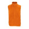 SOL'S FACTOR unisex cipzáras mikropolár mellény SO03822, Orange-3XL