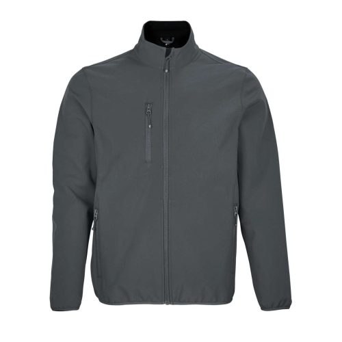 SOL'S FALCON férfi softshell dzseki, 3 rétegű SO03827, Charcoal Grey-3XL