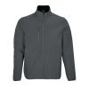 SOL'S FALCON férfi softshell dzseki, 3 rétegű SO03827, Charcoal Grey-S