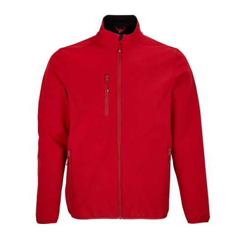 SOL'S FALCON férfi softshell dzseki, 3 rétegű SO03827, Pepper Red-S