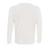 SOL'S PIONEER kereknyakú unisex hosszú ujjú póló SO03982, White-2XL