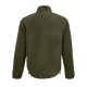 SOL'S FURY unisex cipzáras sherpa dzseki polár béléssel SO04042, Army/Dark Army-S