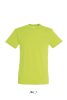 SOL'S REGENT unisex kereknyakú rövid ujjú pamut póló SO11380, Apple Green-2XL