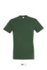 SOL'S REGENT unisex kereknyakú rövid ujjú pamut póló SO11380, Bottle Green-XL