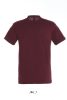 SOL'S REGENT unisex kereknyakú rövid ujjú pamut póló SO11380, Burgundy-XS