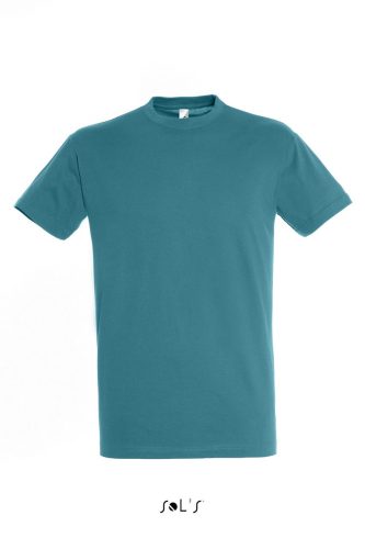 SOL'S REGENT unisex kereknyakú rövid ujjú pamut póló SO11380, Duck Blue-3XL