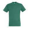 SOL'S REGENT unisex kereknyakú rövid ujjú pamut póló SO11380, Emerald-2XL